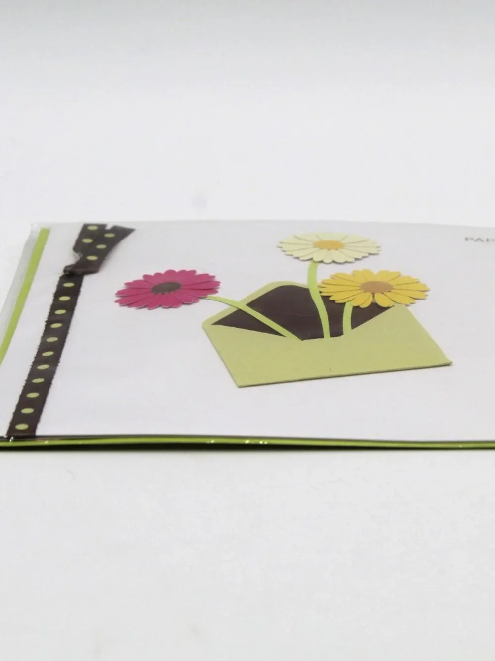 Beautiful Unique Special Flower Theme Birthday Greeting Card & Envelope Papyrus
